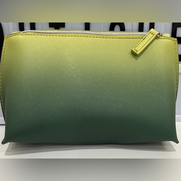 LA MER COSMETIC BAG IN OMBRÉ GREEN - Picture 4 of 4